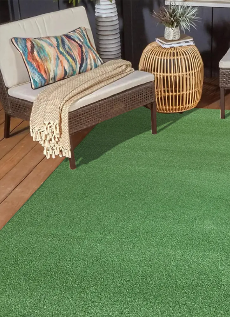 Instalación de grass artificial